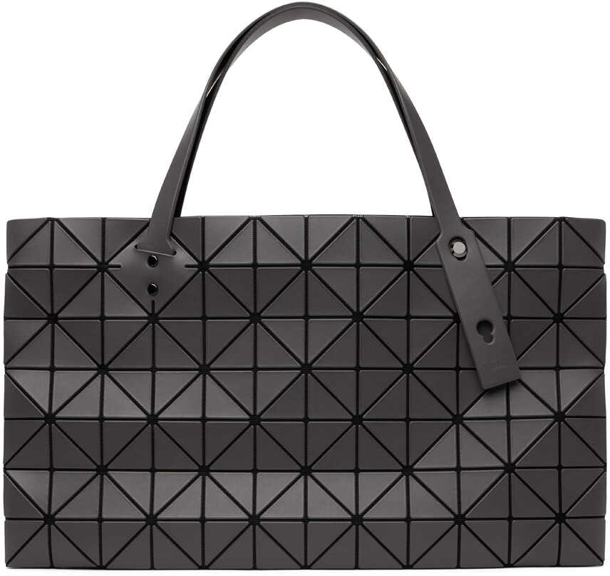 

Матовая сумка-тоут Grey Large Rock, темно-серый BAO BAO ISSEY MIYAKE
