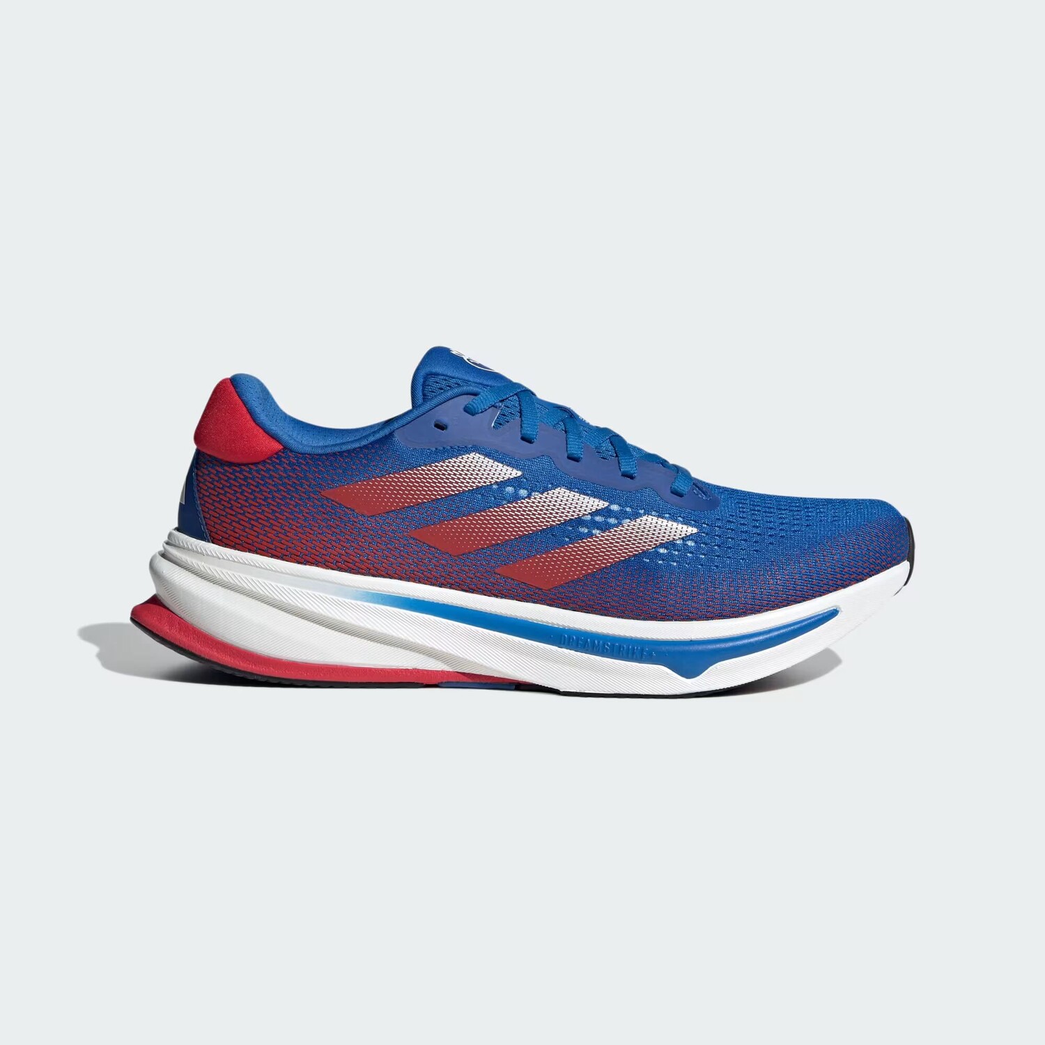 

Туфли с завышенной талией Supernova Adidas, цвет Bright Royal/Cloud White/Better Scarlet
