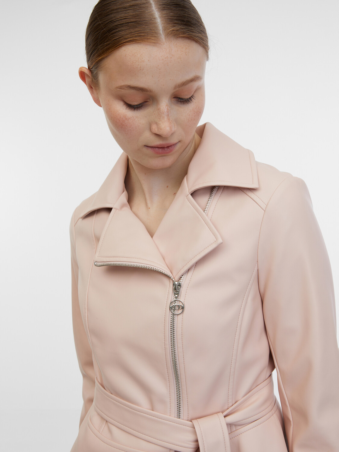 

Кожаная куртка orsay Jacke, цвет Hellrosa