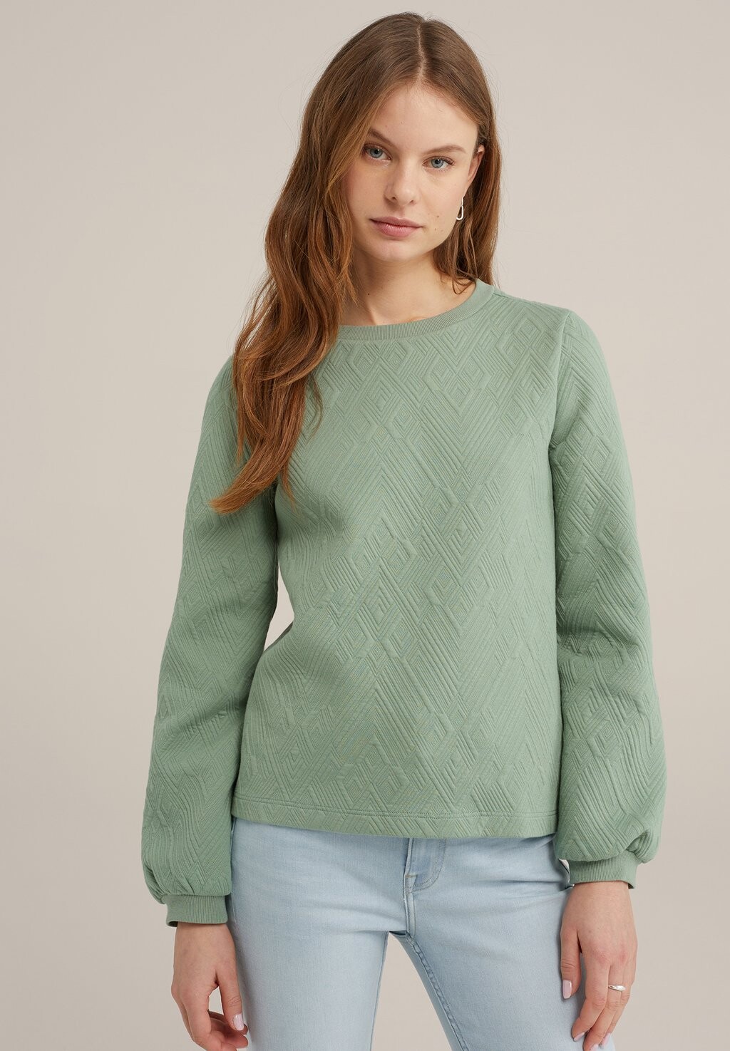 

Рубашка с длинным рукавом WE Fashion, цвет green