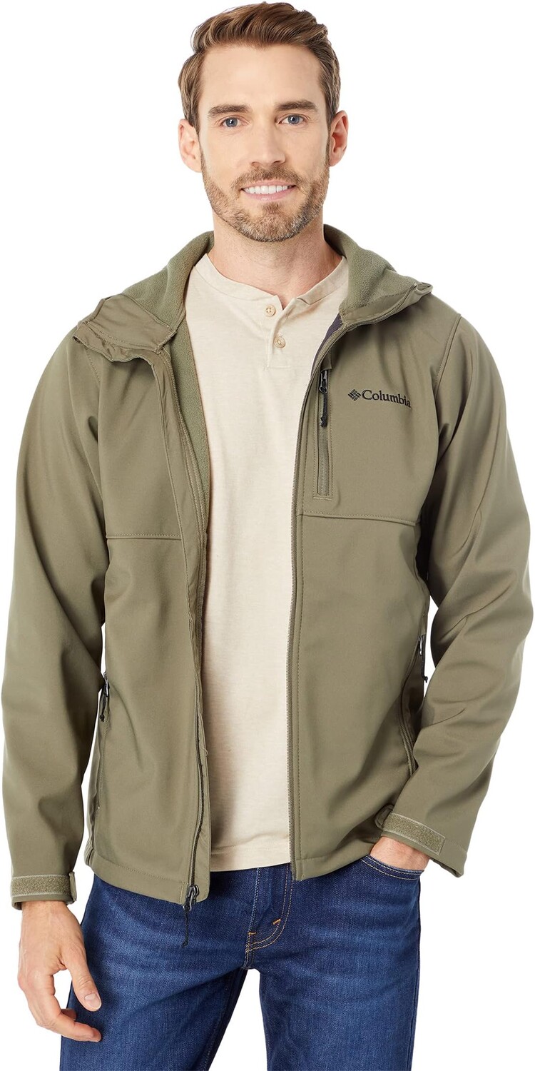 

Куртка Ascender Hooded Softshell Jacket Columbia, цвет Stone Green