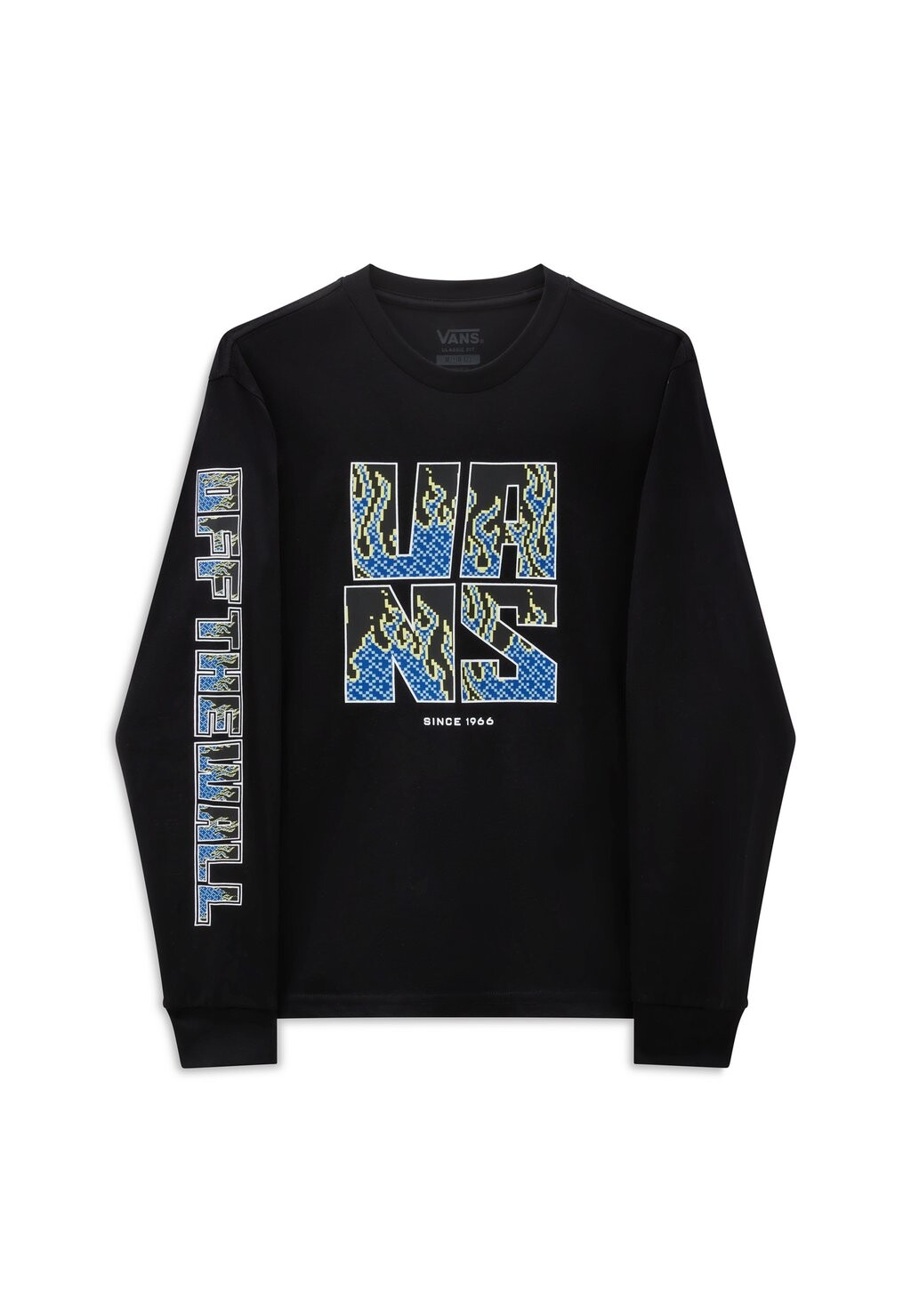 

Топ с длинными рукавами DIGI FLAMES Vans, цвет black