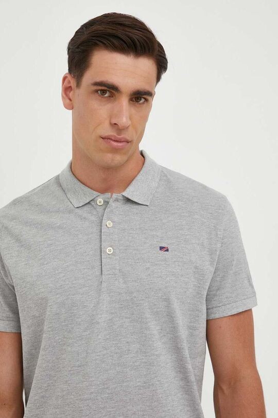 

Джимми-поло Pepe Jeans, серый