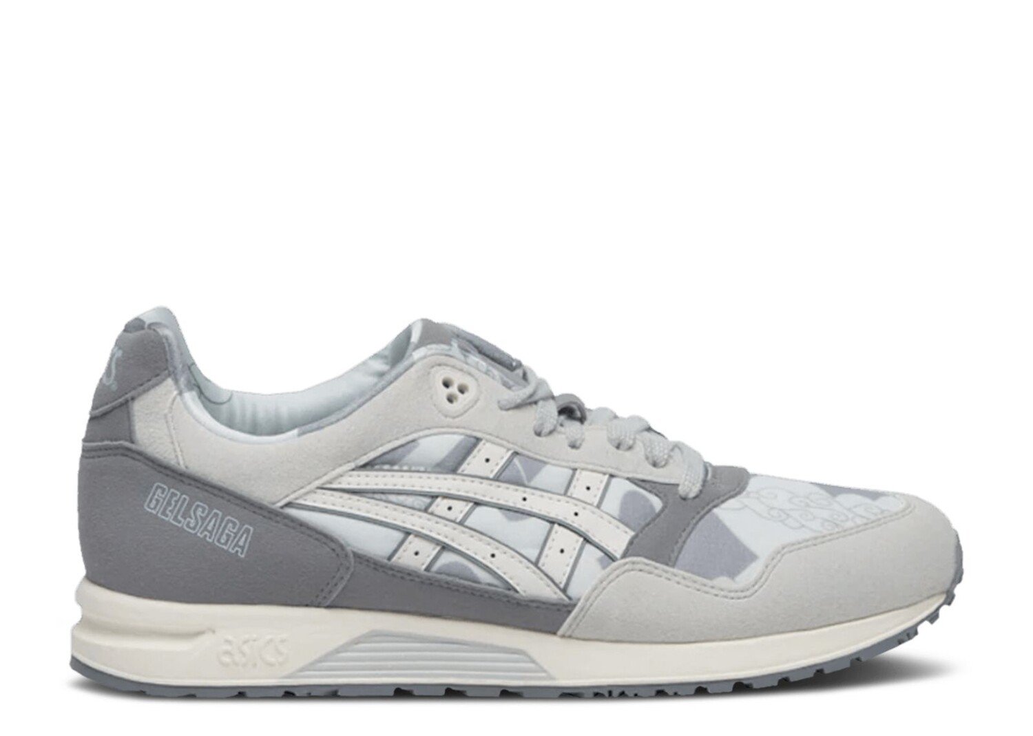 

Кроссовки ASICS Gel Saga 'Glacier Grey Blush', серый