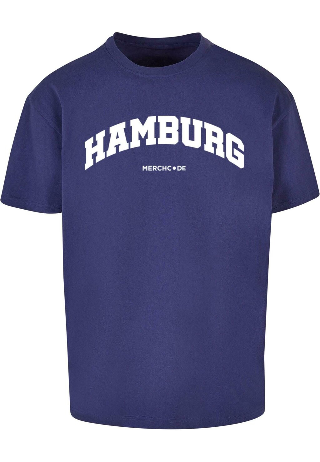 

Футболка с принтом HAMBURG WORDING Merchcode, цвет lightnavy
