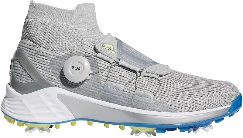 

Женские кроссовки для гольфа Adidas ZG21 Motion Primegreen BOA среднего кроя, серый/синий