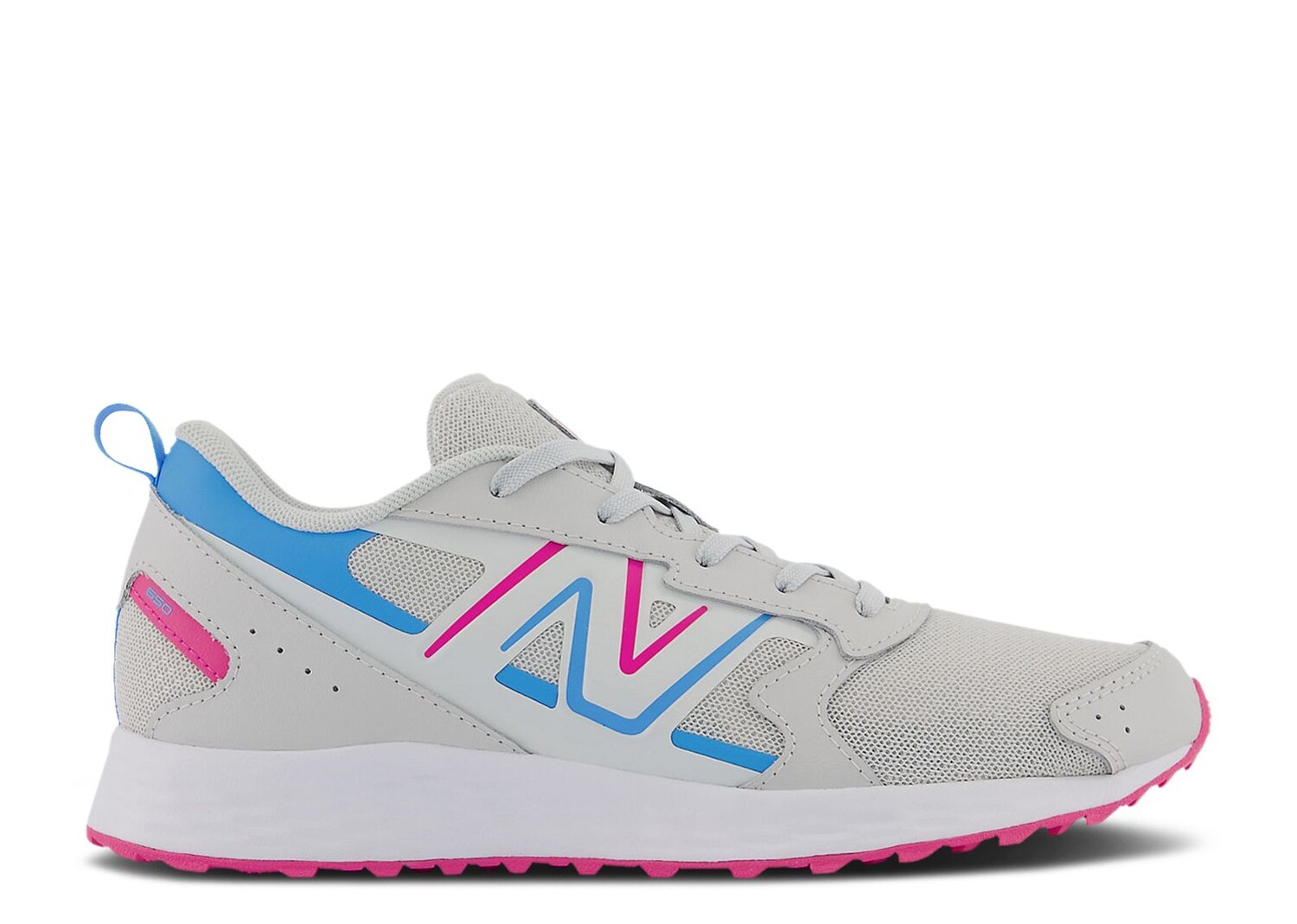 

Кроссовки New Balance Fresh Foam 650V1 Big Kid Wide 'Summer Fog Hi-Pink', серый