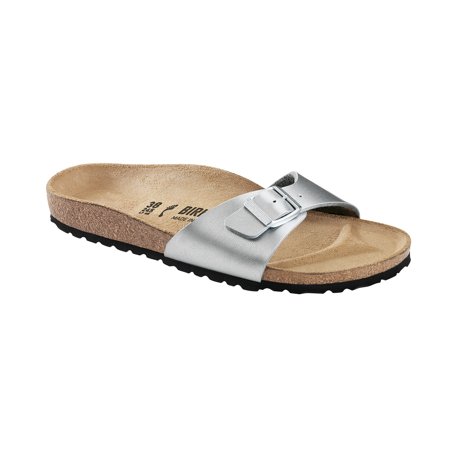 Мюли Birkenstock Madrid BF, серебряный