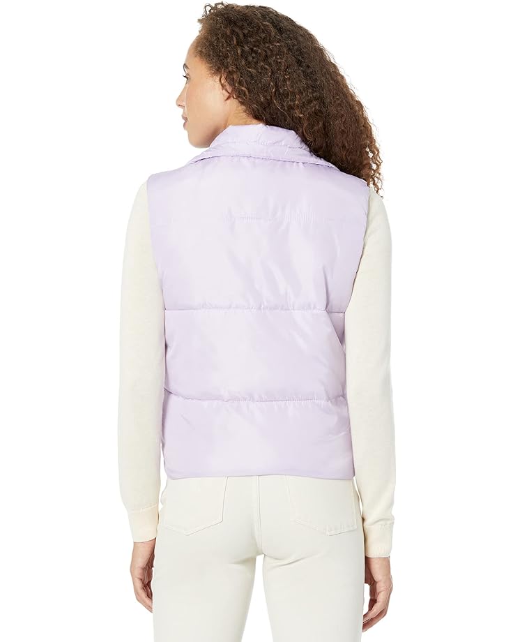 Утепленный жилет U.S. POLO ASSN. Cropped Puffer Vest, цвет Pastel Lilac жилет cropped puffer vest cotton on body цвет black