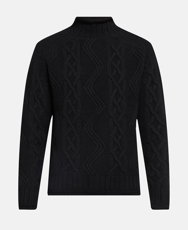 

Шерстяной джемпер Blauer USA, черный