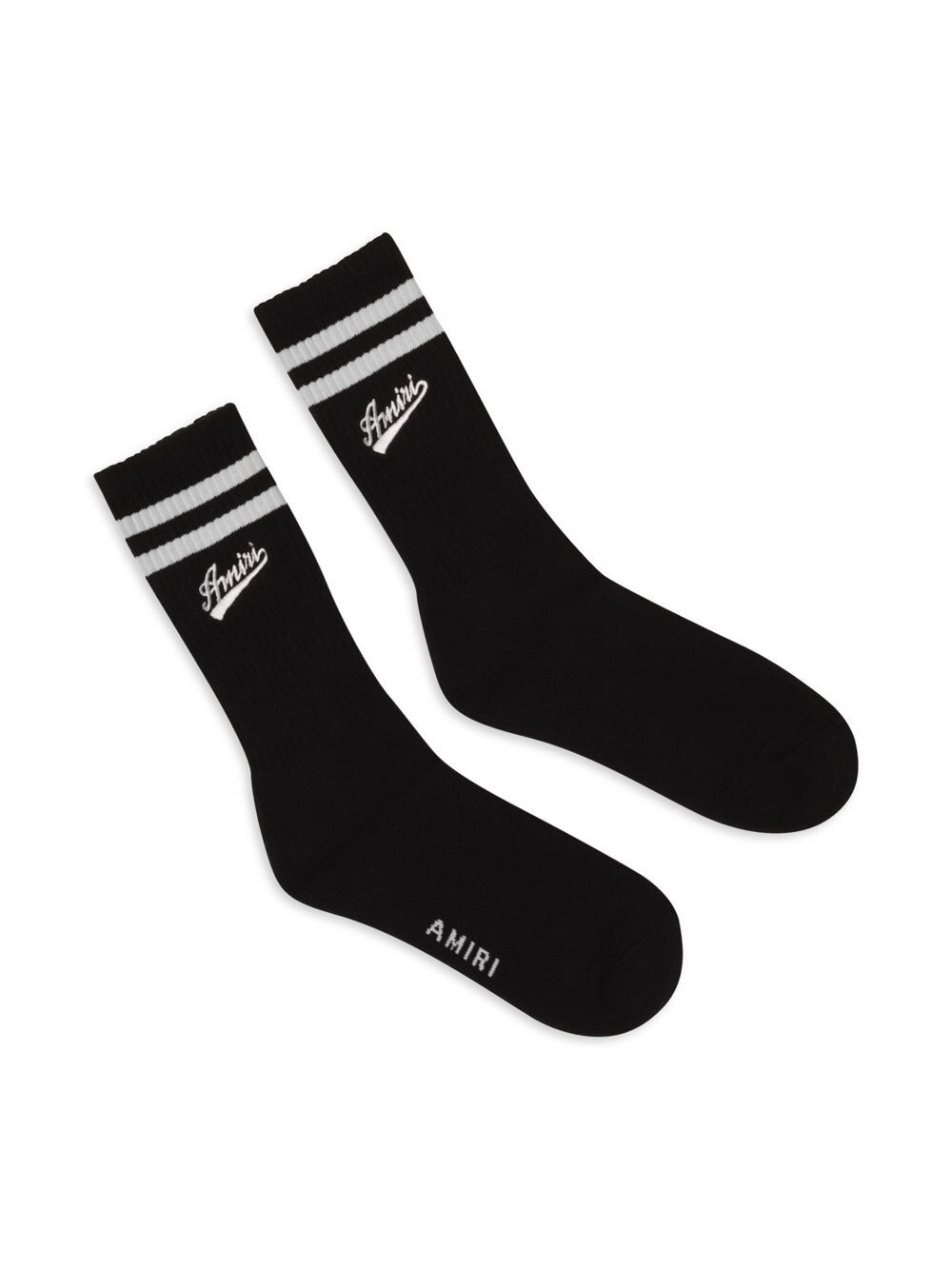 

Университетские носки с логотипом Amiri, черный