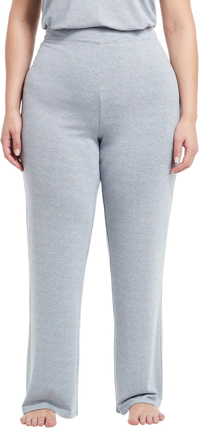 

Брюки NIC+ZOE Plus Size Eaze Marl Wide Pants, цвет Blue Mix