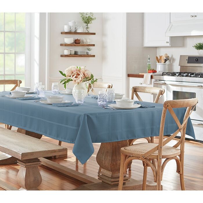 

Элегантная клетчатая жаккардовая скатерть, 60 x 102 дюйма Villeroy & Boch