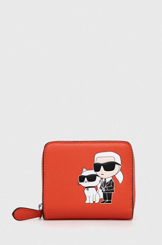 

Кожаный кошелек Karl Lagerfeld, красный