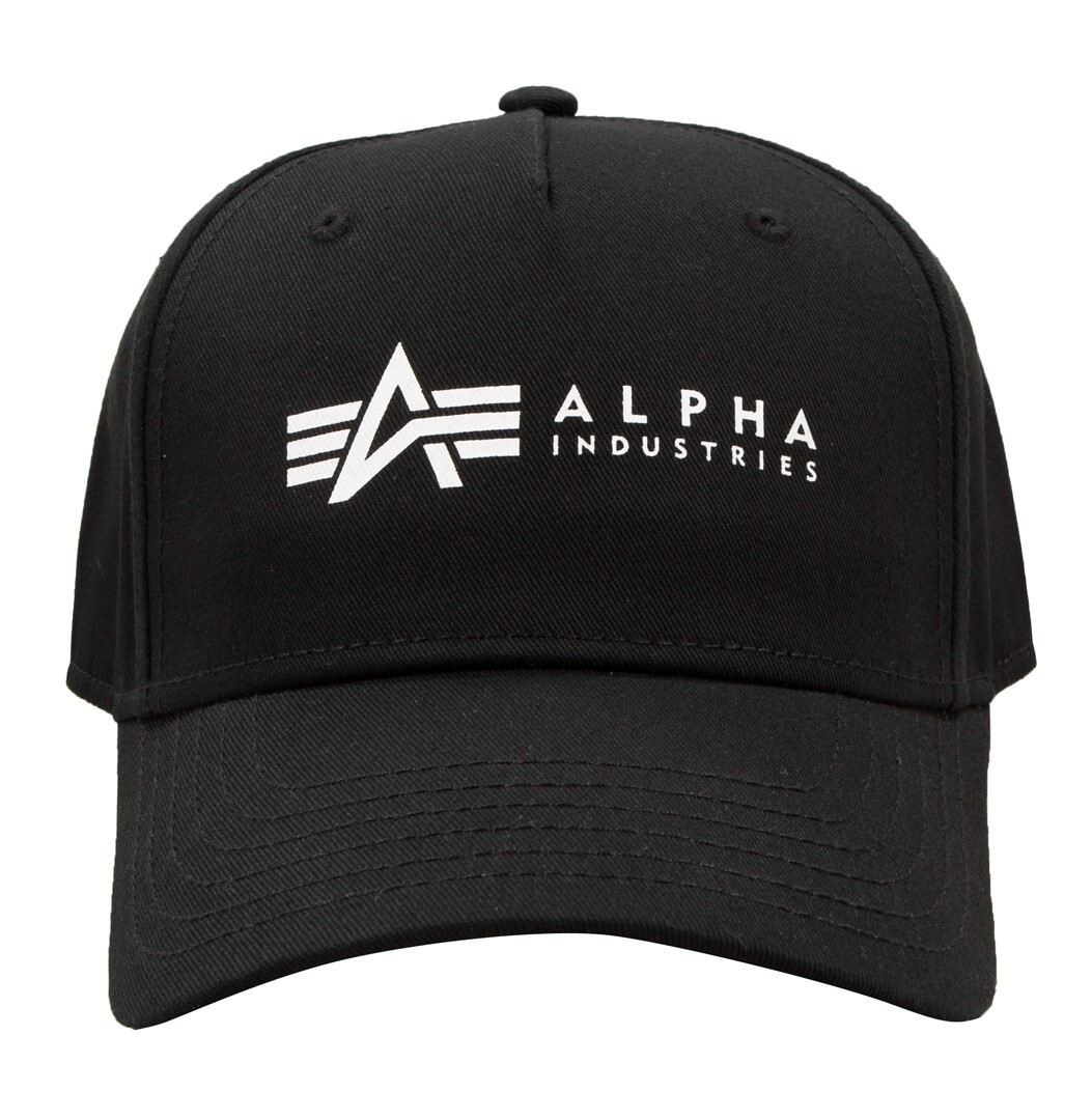

Бейсболка Alpha Industries Alpha, черный