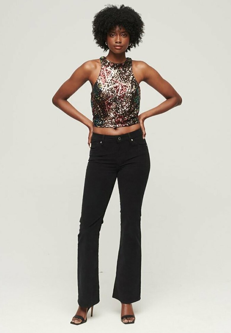 

Топ SLEEVELESS SEQUIN RACER Superdry, разноцветный