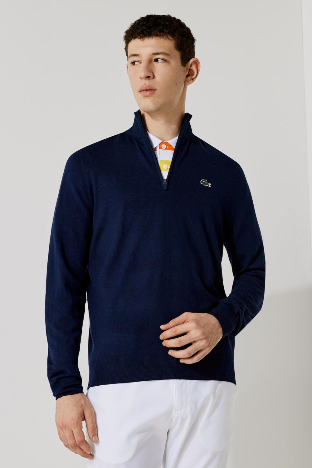 

Свитер - Синий - Классический крой Lacoste, синий