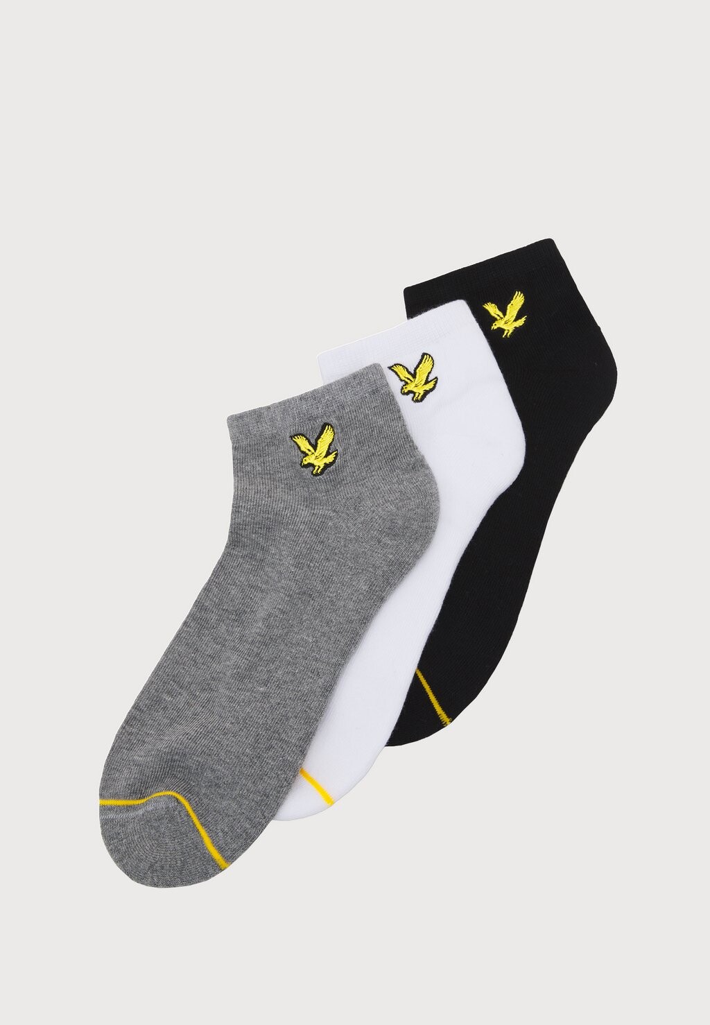 

Носки ROSS 3 PACK Lyle & Scott, белый