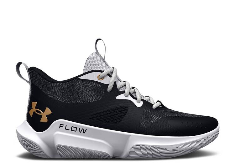 

Кроссовки Under Armour WMNS FLOW BREAKTHRU 3 'BLACK WHITE GOLD', белый
