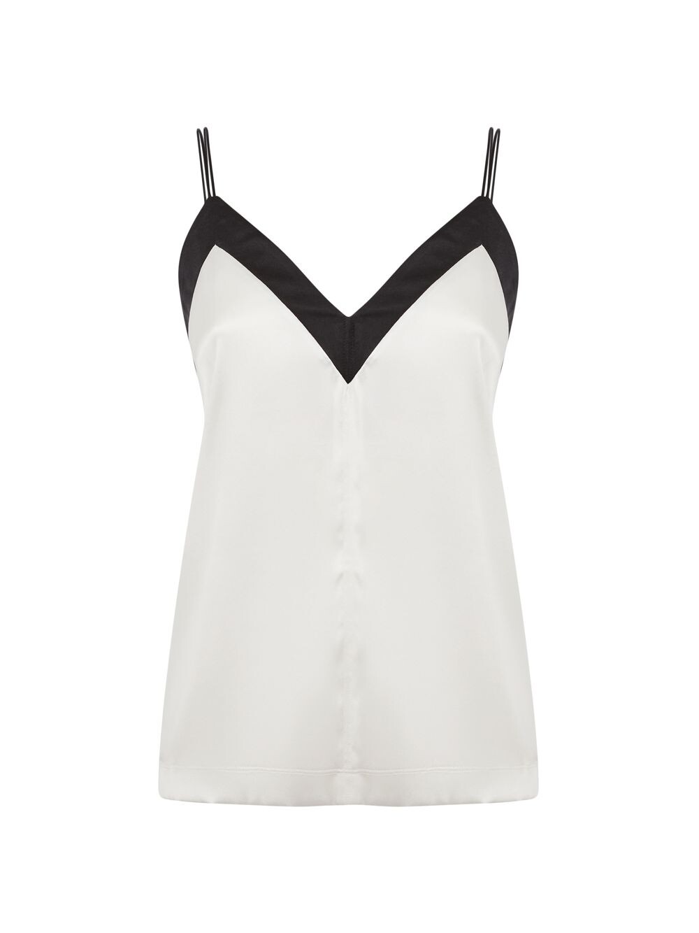 

Двухцветная майка Payton Reiss, слоновая кость