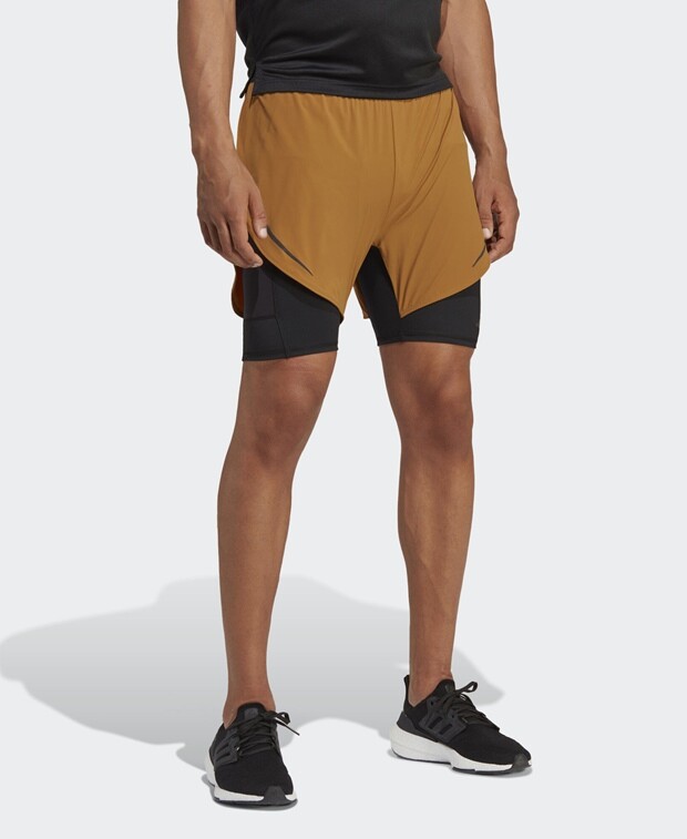 

Тренировочные шорты adidas Performance, коричневый