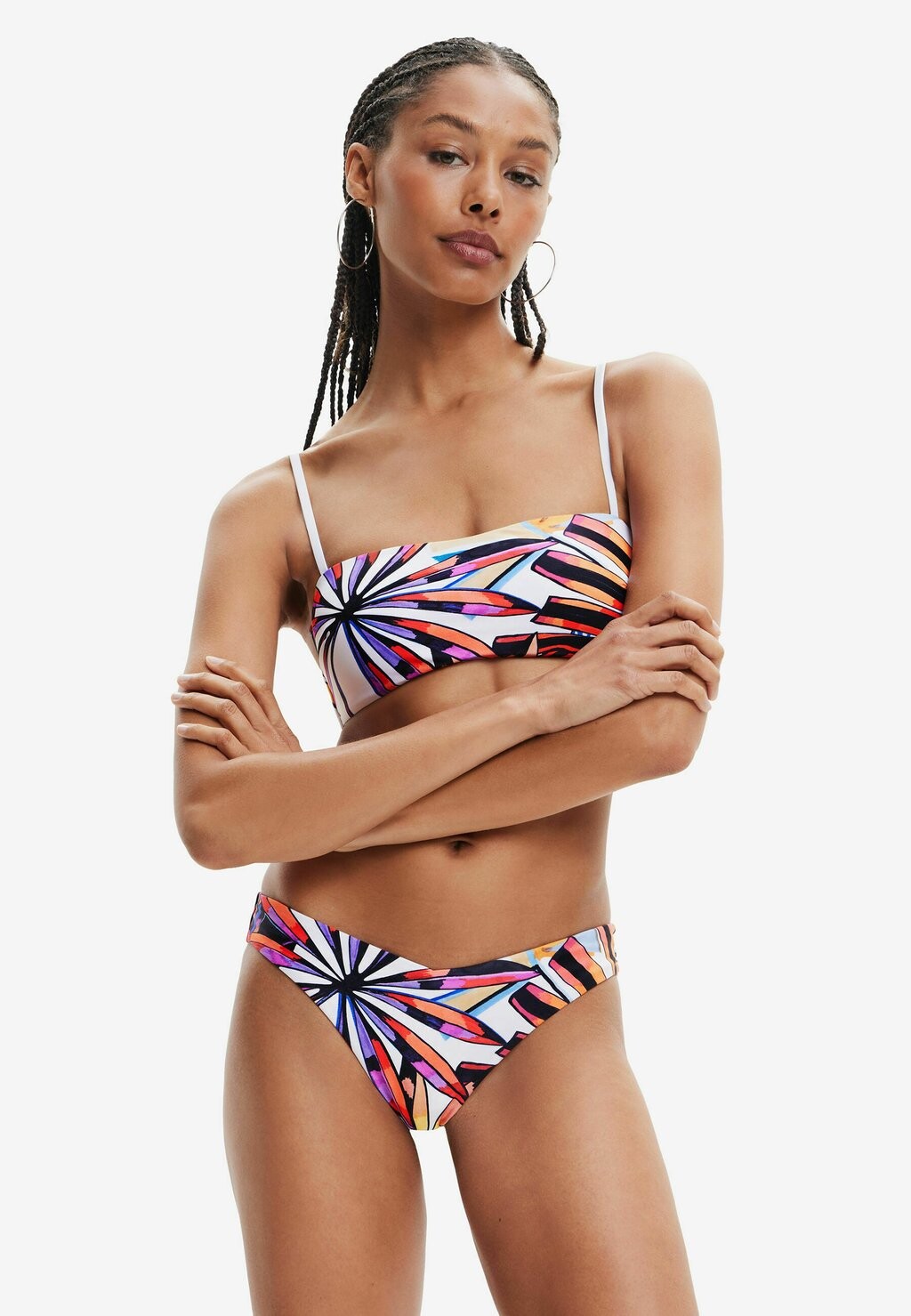 

Верх бикини Desigual, белый