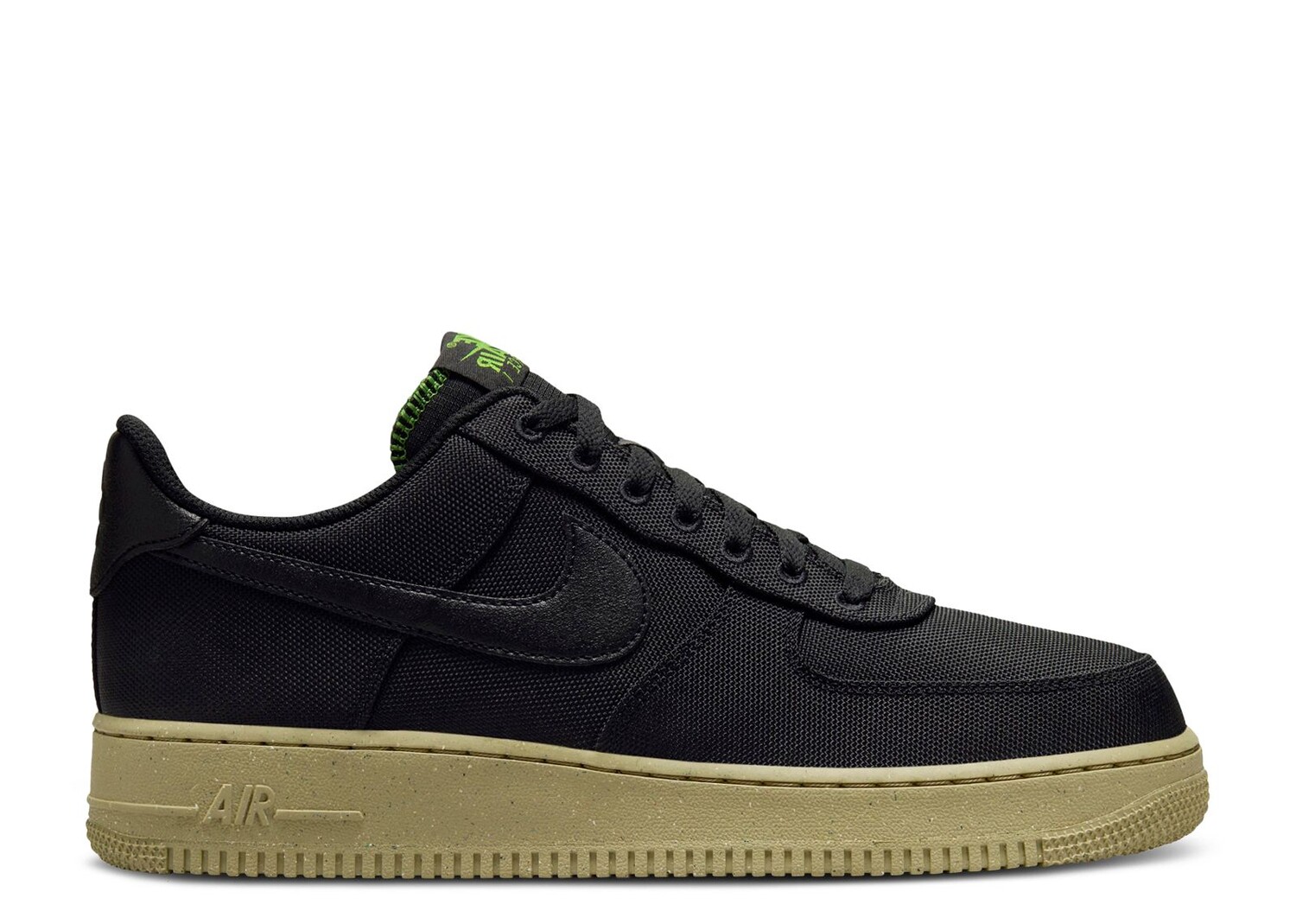 

Кроссовки Nike Air Force 1 Low 'Sustainable Canvas Pack - Black Olive', черный