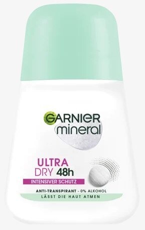 

Часовой шариковый антитранспирант 50 мл Garnier Mineral Ultra Dry 48-