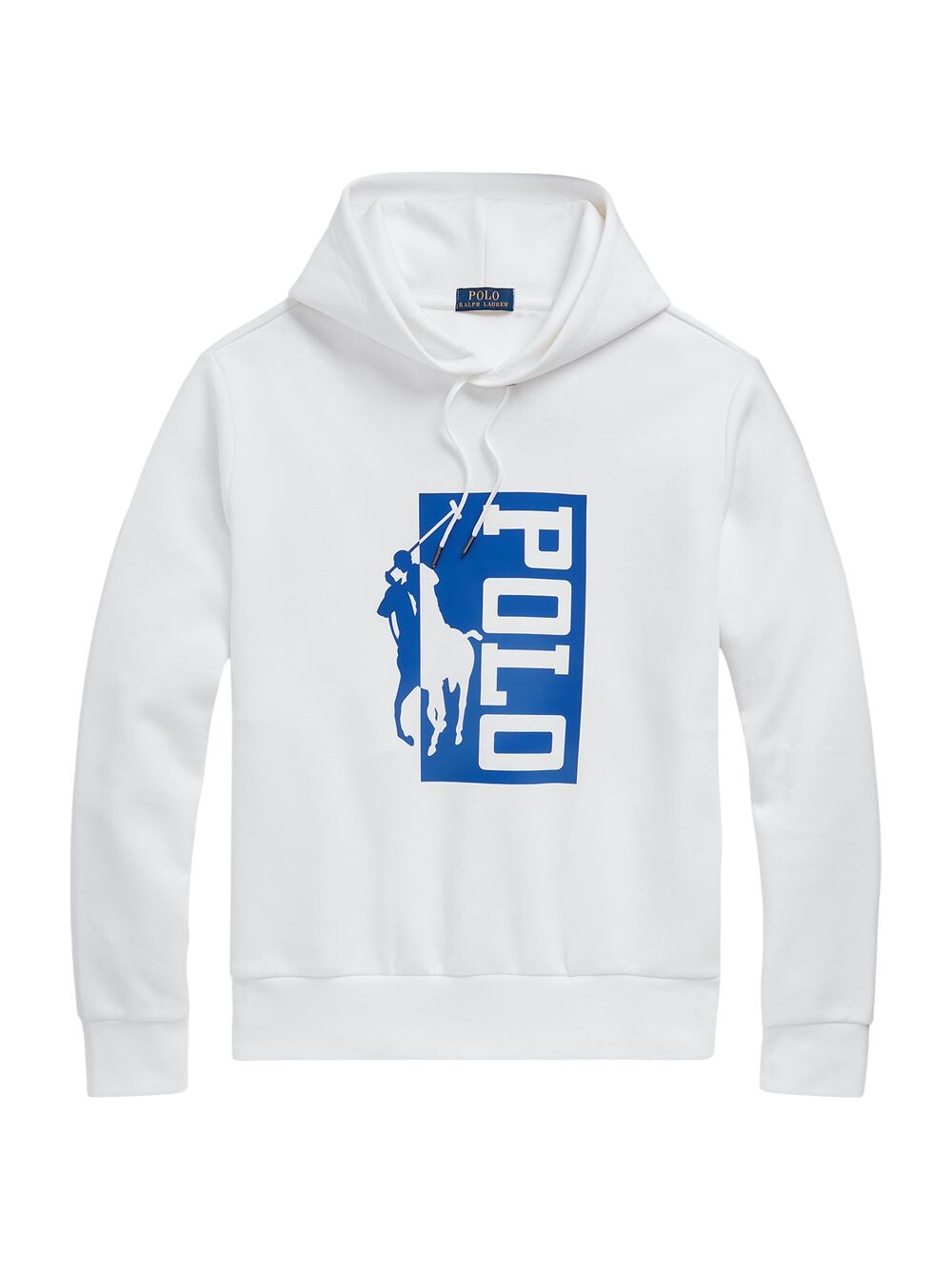 

Толстовка с логотипом двойной вязки Polo Ralph Lauren, белый