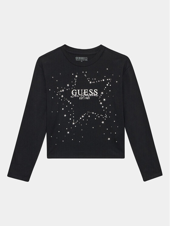 

Футболка стандартного кроя Guess, черный