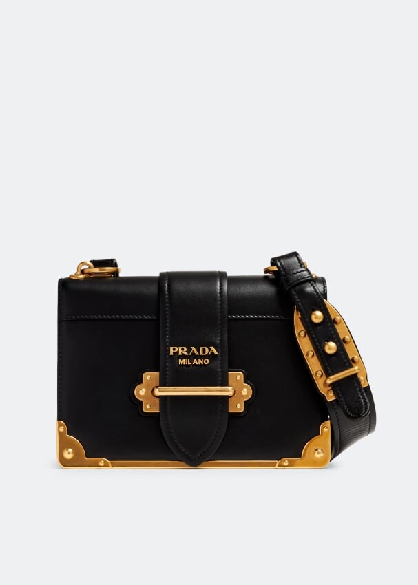 

Сумка через плечо Prada Cahier Leather, черный