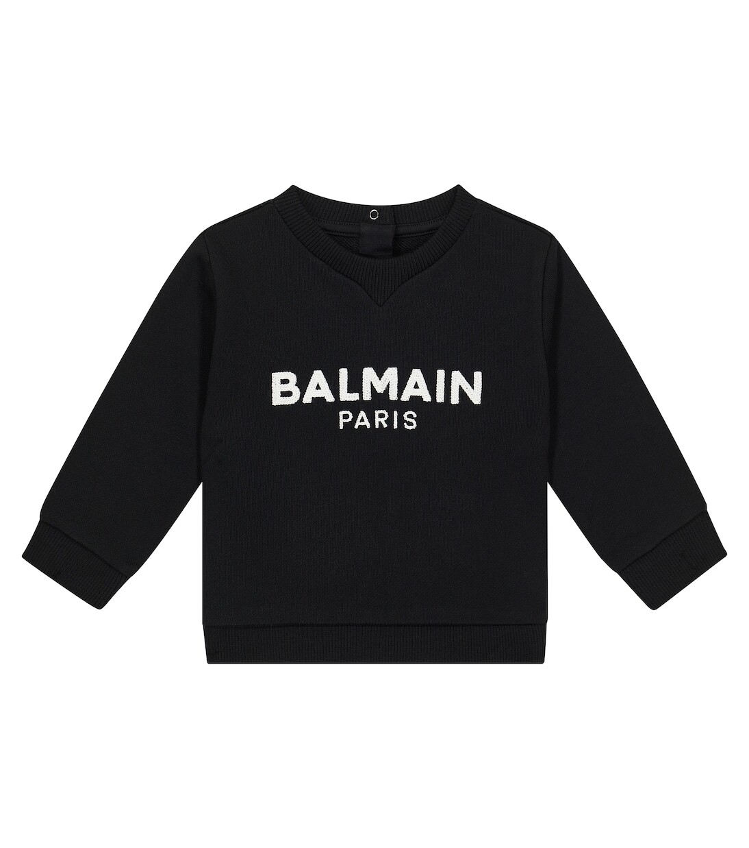 

Толстовка из джерси с логотипом baby Balmain Kids, мультиколор