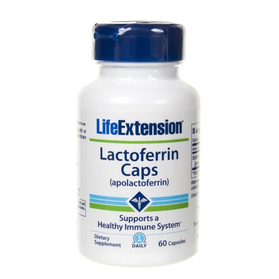 Life Extension, Лактоферрин (Apolactoferrin), 60 капсул лактоферрин в капсулах life extension lactoferrin apolactoferrin 300 мг 60 капсул