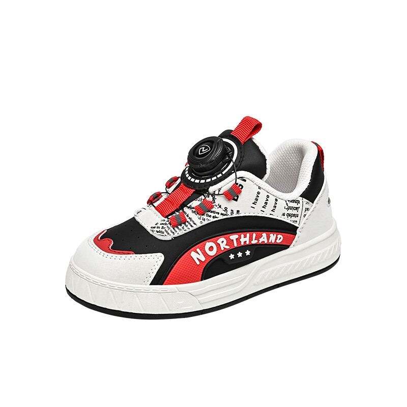 

Кроссовки Northland Professional Kids Skateboarding Shoes Kids Low-top, бежевый/черный/красный