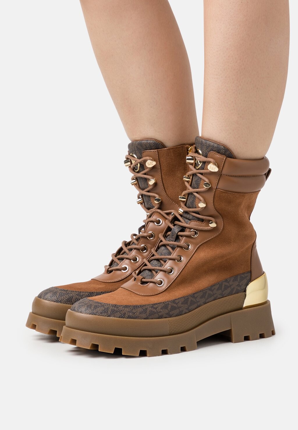 

Ботинки на платформе MICHAEL Michael Kors ROWAN LACE UP, коричневый