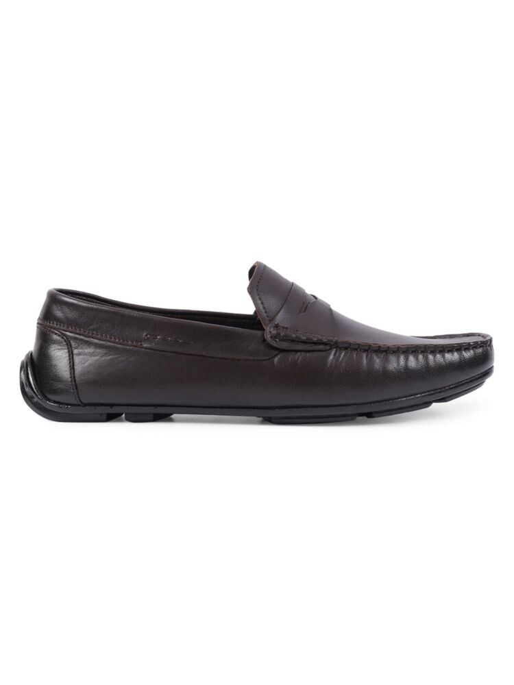 

Кожаные мокасины Jasmine Penny Vellapais, цвет Dark Brown