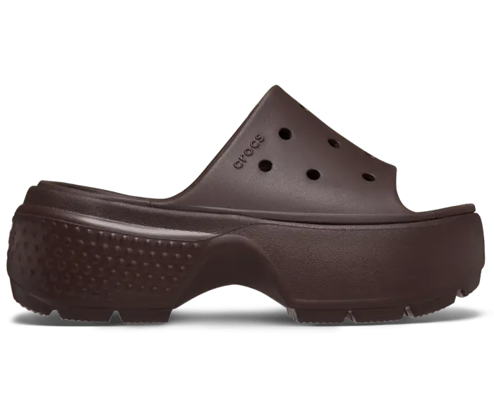 Шлепанцы Stomp Crocs женские, цвет Mocha