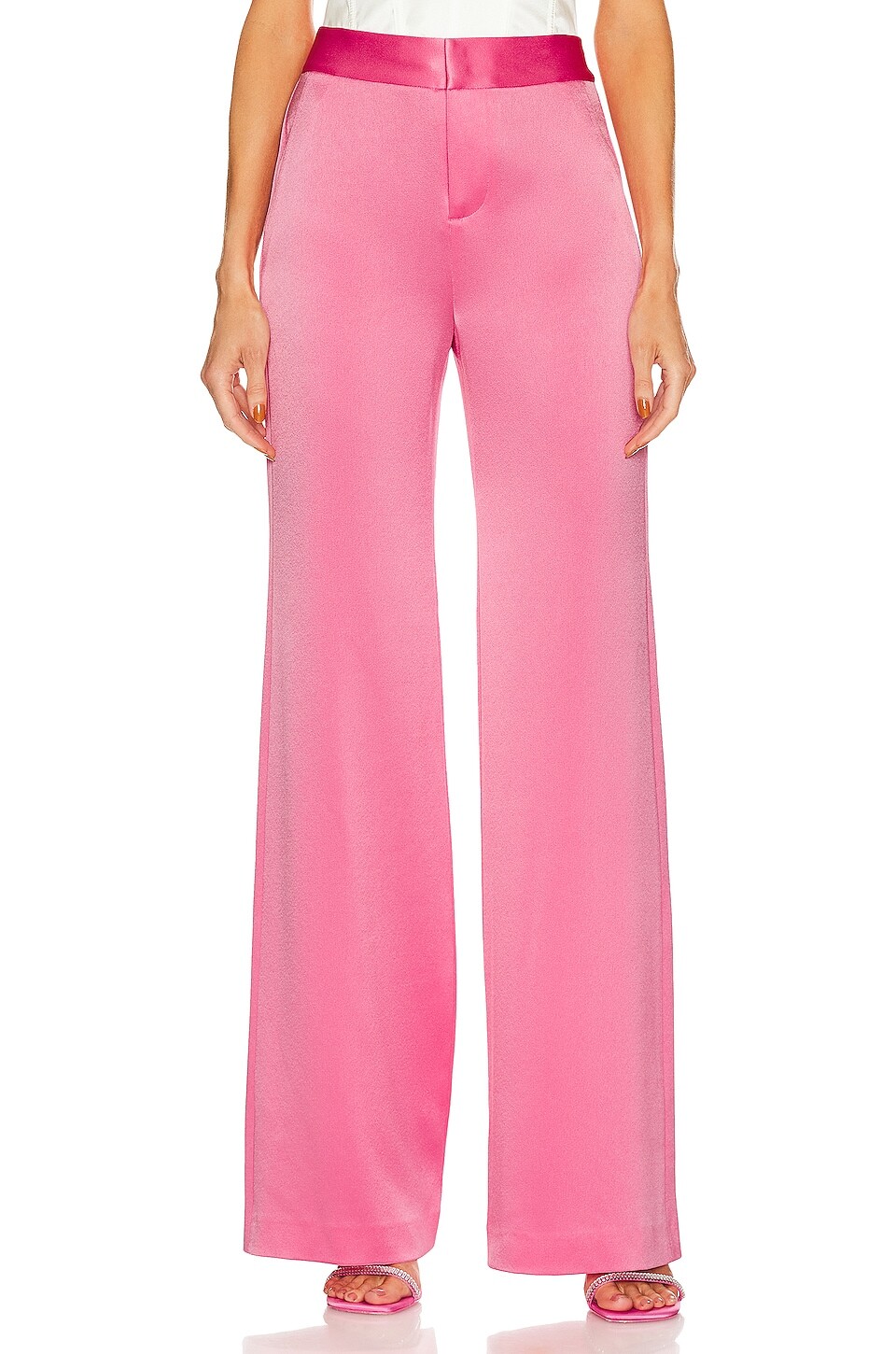 

Брюки Alice + Olivia Deanna, цвет Primrose