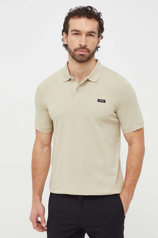 

Рубашка поло Calvin Klein, зеленый