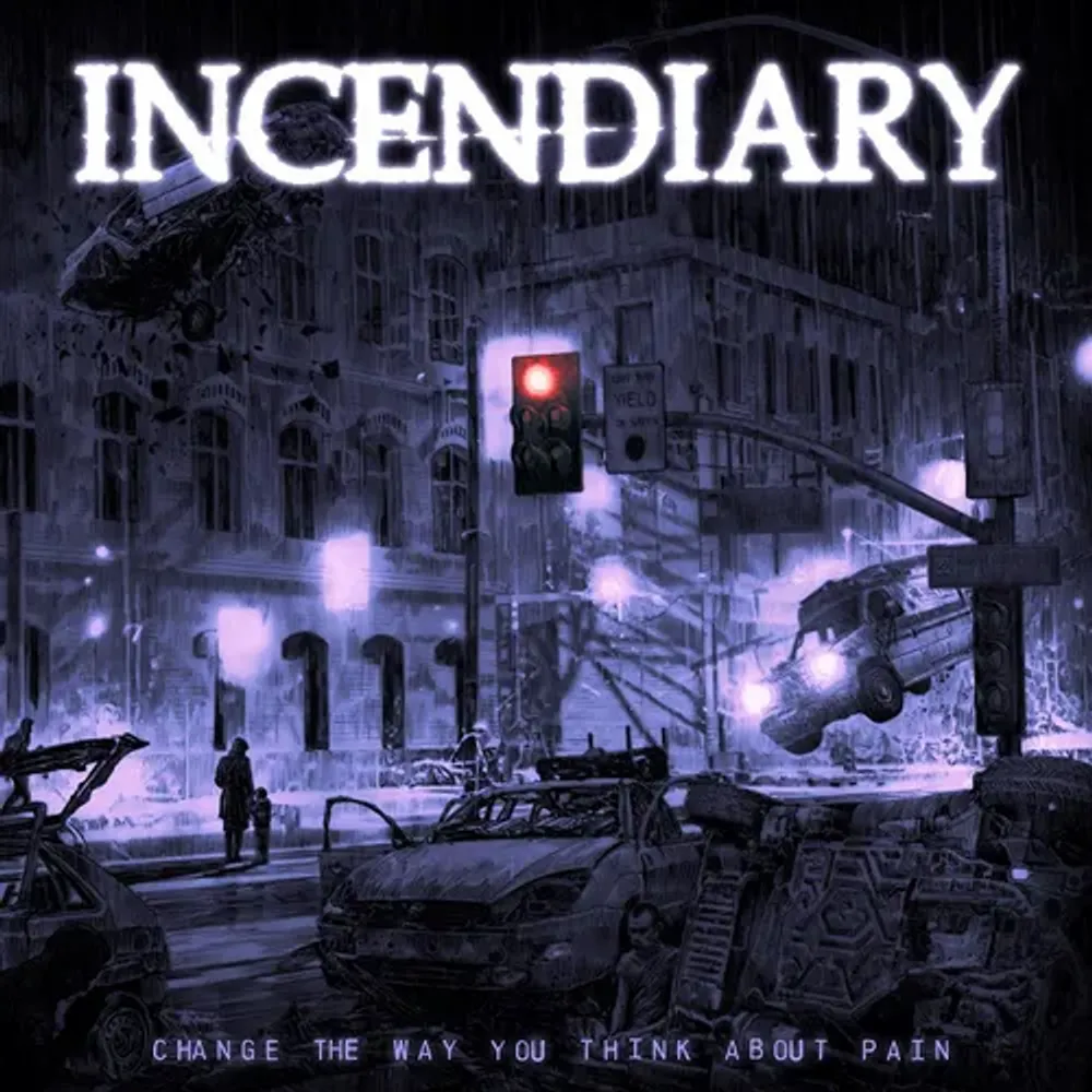 

Виниловая пластинка LP Change The Way You Think About Pain [Violet/Grey/Neon Violet Mix Vinyl] - Incendiary
