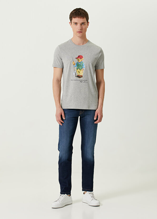 

Синие джинсовые брюки Kiton, Синий