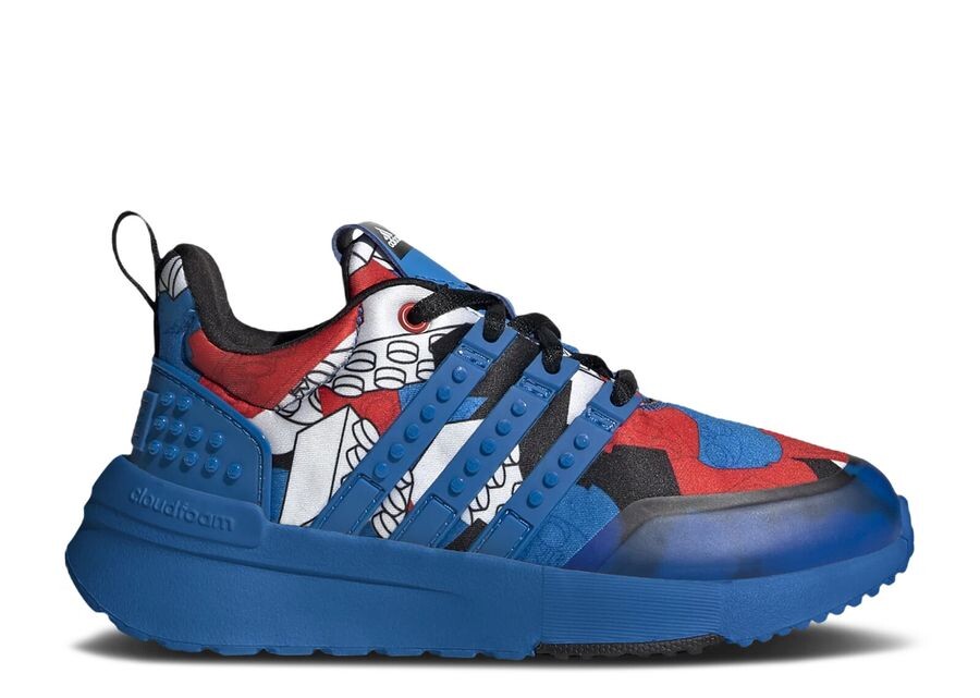 

Кроссовки adidas LEGO X Racer TR J, цвет White Shock Blue