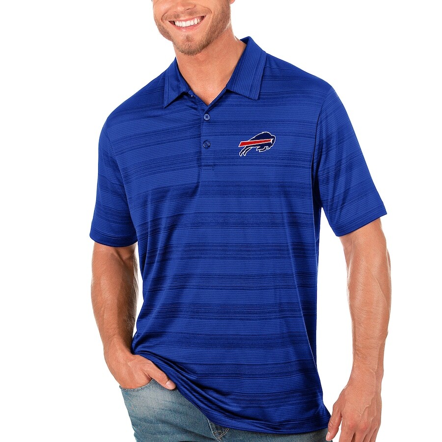 

Поло с коротким рукавом Antigua Buffalo Bills, роял