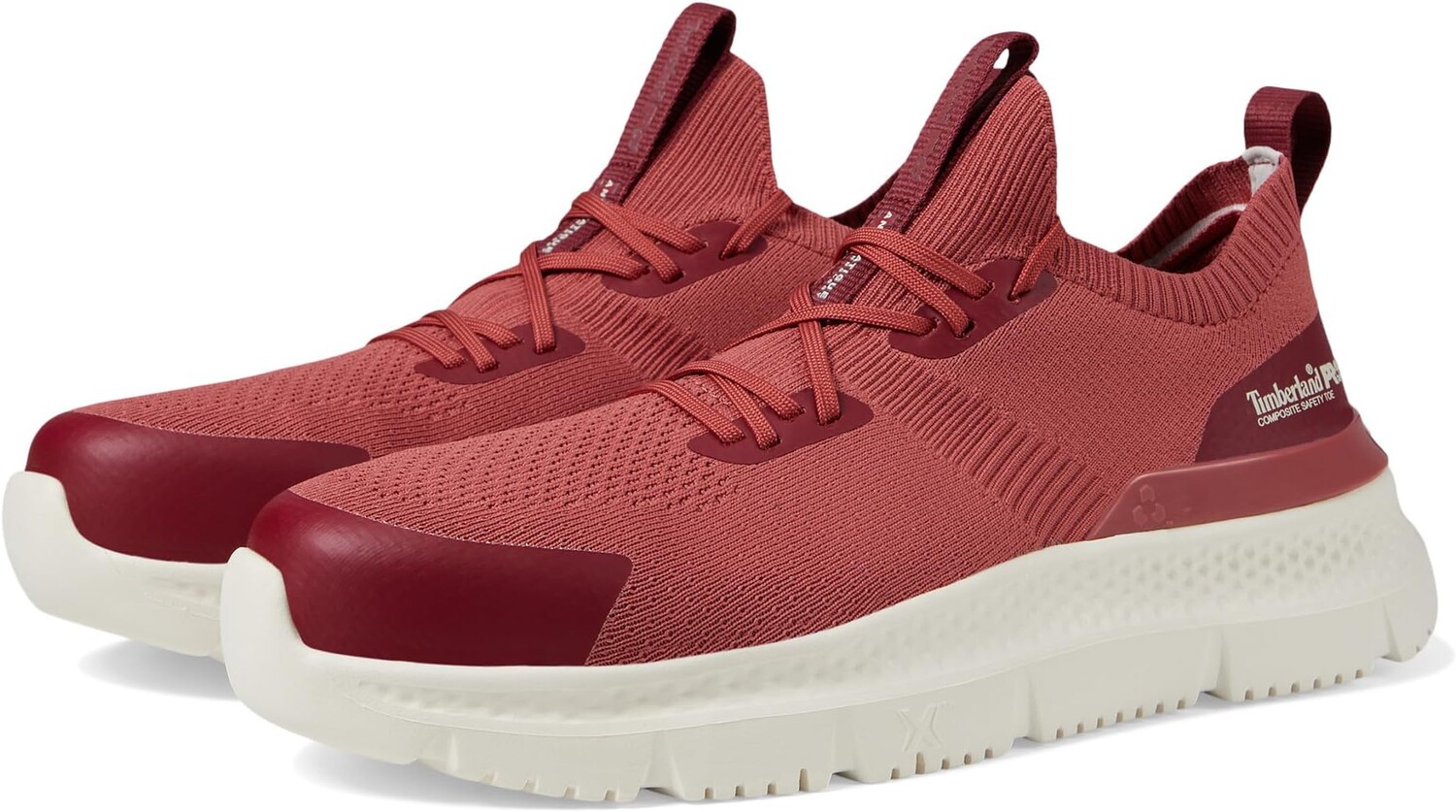 

Кроссовки Timberland PRO Setra Knit Composite Safety Toe, цвет Cranberry/Cream