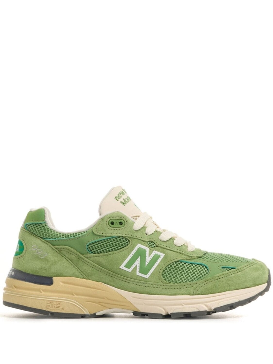 

New Balance кроссовки с нашивкой-логотипом, зеленый