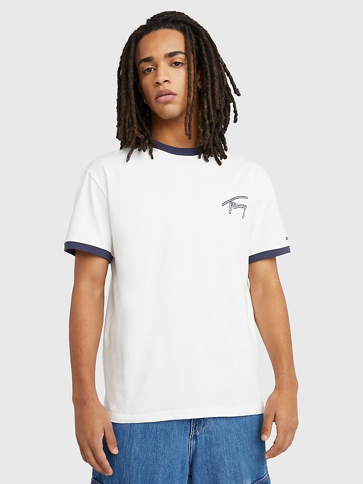 

Фирменная футболка Ringer с логотипом Tommy Jeans