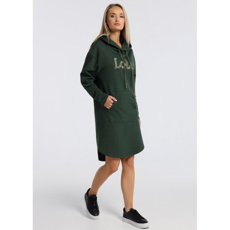 

Короткое платье Lois Jeans 132083 Long Sleeve, зеленый