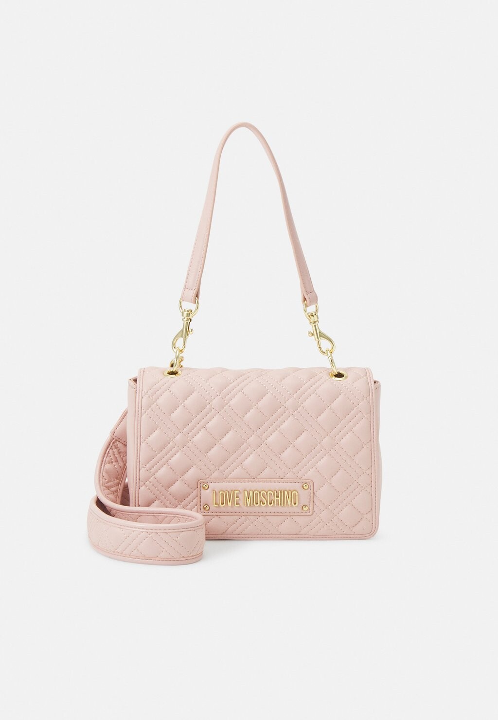 

Сумка для рук СТЁГНАЯ СУМКА Love Moschino, румяный/румянец