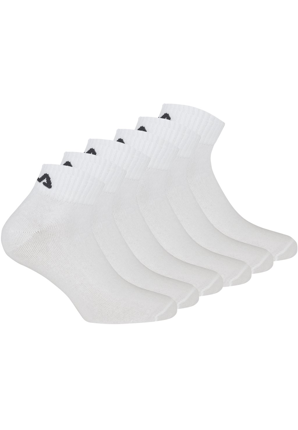 Носки QUARTER SOCKS 6 PACK Fila, цвет white носки quarter socks unisex 6 pack fila цвет navy