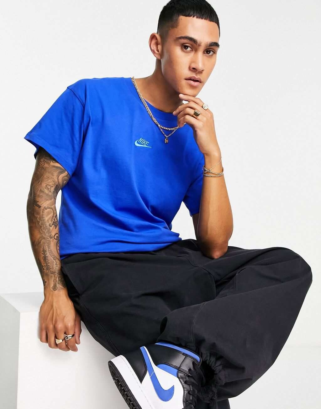 

Футболка Nike Club королевского синего цвета, Синий